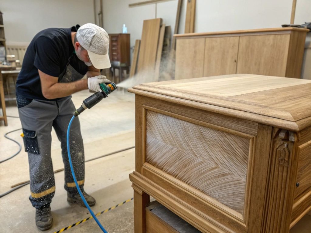 a rogommage d un meuble