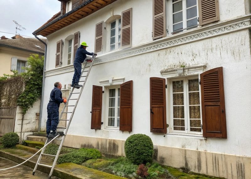 nettoyage facade de maison